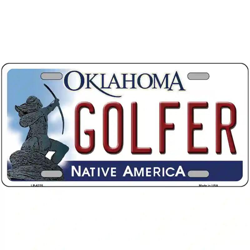 Sooners Oklahoma Novelty Metal License Plate Tag – 6x12 Inch High