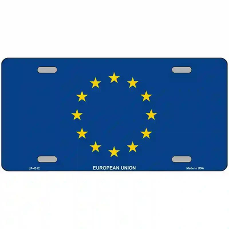 European Union Flag Novelty Sticker Decal