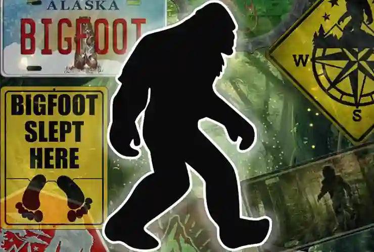 Different bigfoot merchandise options from Smart Blonde