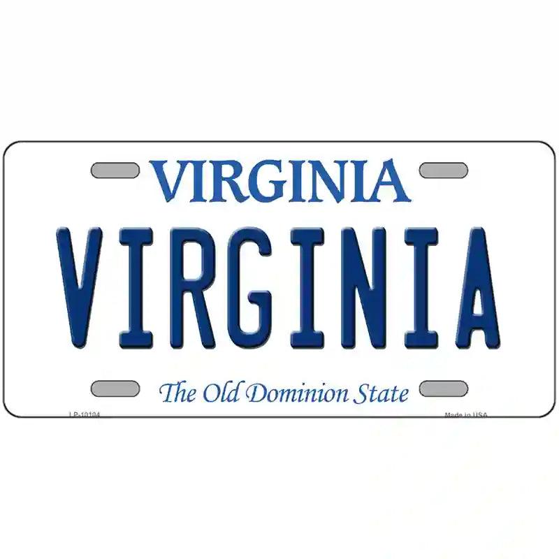 Virginia License Plates