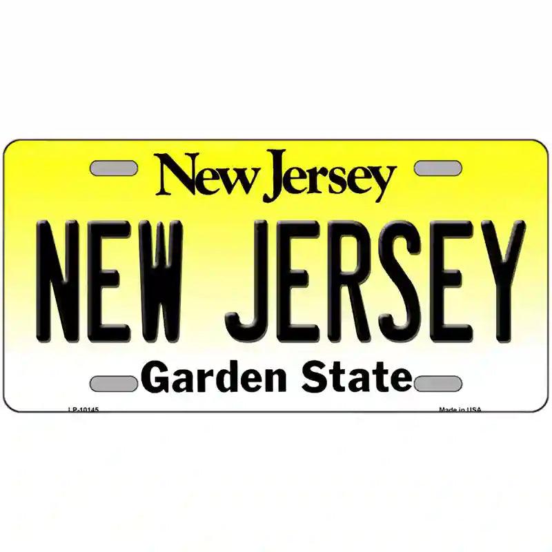 New Jersey License Plates