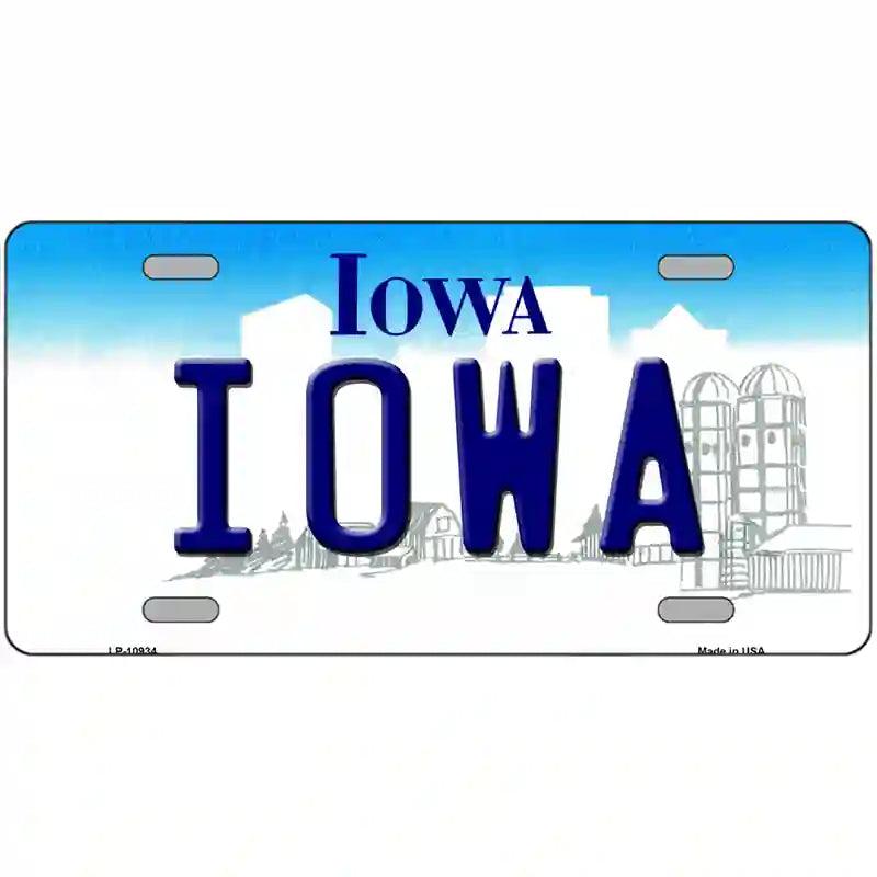 Iowa License Plates