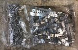 Metal Sawtooth Hangers with Nails 100 PCS Accessories