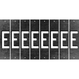 Black Oil Rubbed Cut Fun Strips (Set of 8) F