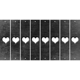 Black Oil Rubbed Cut Fun Strips (Set of 8) ?