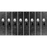 Black Oil Rubbed Cut Fun Strips (Set of 8) MOM