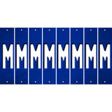 Blue Oil Rubbed Cut Fun Strips (Set of 8) N