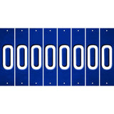 Blue Oil Rubbed Cut Fun Strips (Set of 8) P