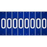 Blue Oil Rubbed Cut Fun Strips (Set of 8) 1