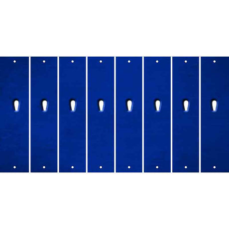 Blue Oil Rubbed Cut Fun Strips (Set of 8) $
