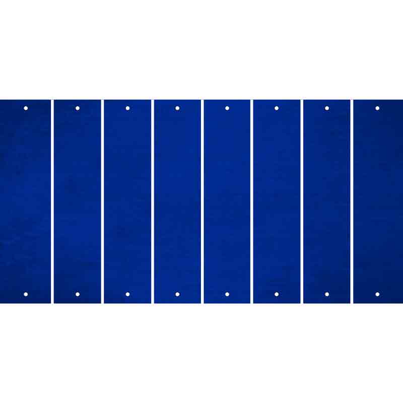 Blue Oil Rubbed Cut Fun Strips (Set of 8) '