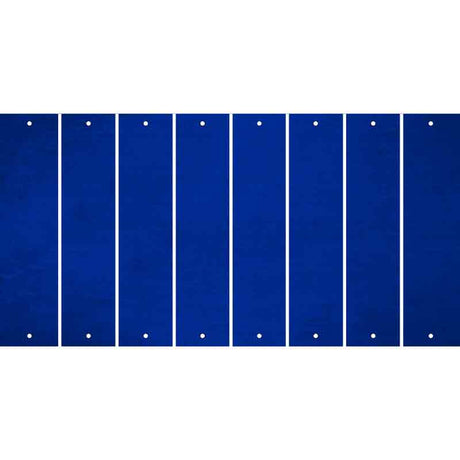 Blue Oil Rubbed Cut Fun Strips (Set of 8) '