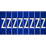 Blue Oil Rubbed Cut Fun Strips (Set of 8) 0