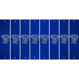 Blue Oil Rubbed Cut Fun Strips (Set of 8) BAT