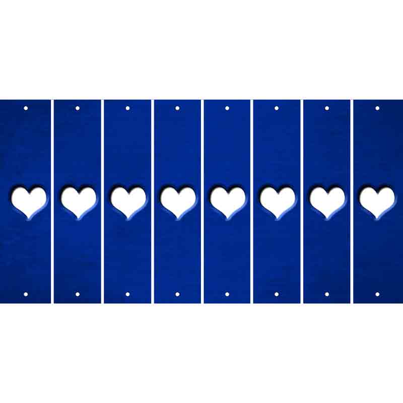 Blue Oil Rubbed Cut Fun Strips (Set of 8) ?