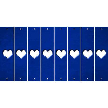Blue Oil Rubbed Cut Fun Strips (Set of 8) ?