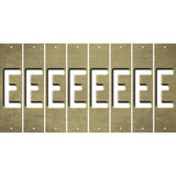 Gold Oil Rubbed Cut Fun Strips (Set of 8) F