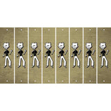 Gold Oil Rubbed Cut Fun Strips (Set of 8) DAD