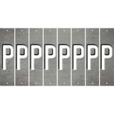 Gray Oil Rubbed Cut Fun Strips (Set of 8) Q