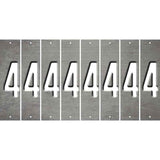 Gray Oil Rubbed Cut Fun Strips (Set of 8) 5