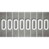 Gray Oil Rubbed Cut Fun Strips (Set of 8) 1