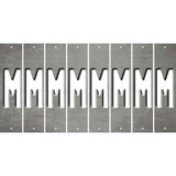 Gray Oil Rubbed Cut Fun Strips (Set of 8) N