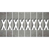 Gray Oil Rubbed Cut Fun Strips (Set of 8) Y