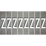 Gray Oil Rubbed Cut Fun Strips (Set of 8) 0