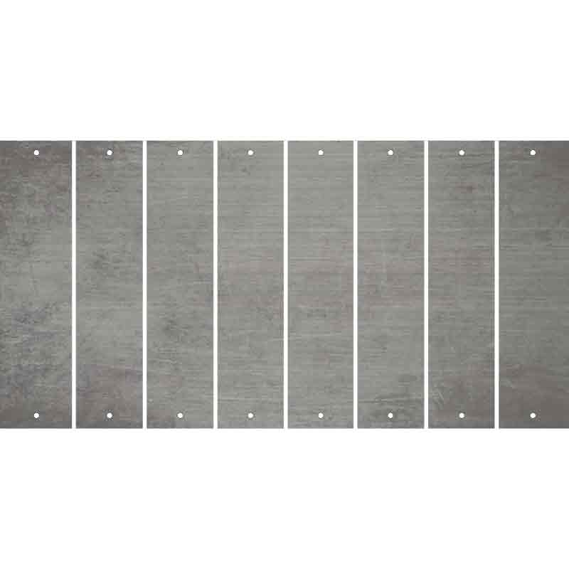 Gray Oil Rubbed Cut Fun Strips (Set of 8) '