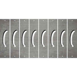 Gray Oil Rubbed Cut Fun Strips (Set of 8) )