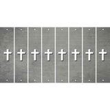 Gray Oil Rubbed Cut Fun Strips (Set of 8) CROSS