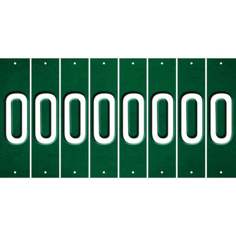 Green Oil Rubbed Cut Fun Strips (Set of 8) P