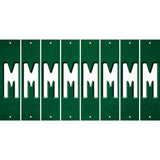 Green Oil Rubbed Cut Fun Strips (Set of 8) N