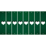 Green Oil Rubbed Cut Fun Strips (Set of 8) ?