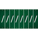 Green Oil Rubbed Cut Fun Strips (Set of 8) (
