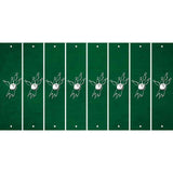 Green Oil Rubbed Cut Fun Strips (Set of 8) BOWLING