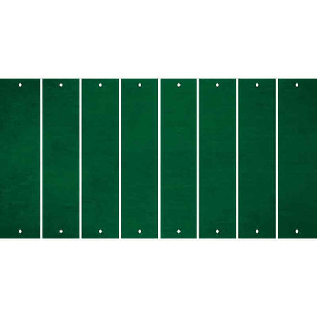 Green Oil Rubbed Cut Fun Strips (Set of 8) '