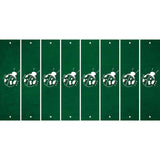 Green Oil Rubbed Cut Fun Strips (Set of 8) LADYBUG