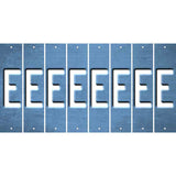 Light Blue Oil Rubbed Cut Fun Strips (Set of 8) F