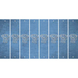 Light Blue Oil Rubbed Cut Fun Strips (Set of 8) BAT