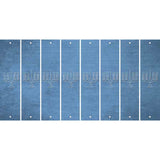 Light Blue Oil Rubbed Cut Fun Strips (Set of 8) MENORAH