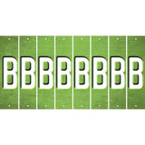 Lime Green Oil Rubbed Cut Fun Strips (Set of 8) C