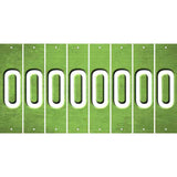 Lime Green Oil Rubbed Cut Fun Strips (Set of 8) P