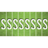 Lime Green Oil Rubbed Cut Fun Strips (Set of 8) T