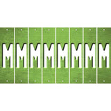 Lime Green Oil Rubbed Cut Fun Strips (Set of 8) N