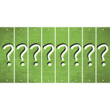 Lime Green Oil Rubbed Cut Fun Strips (Set of 8) %