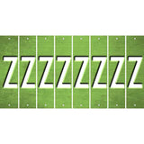 Lime Green Oil Rubbed Cut Fun Strips (Set of 8) 0