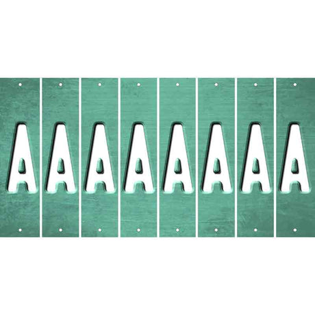 Mint Oil Rubbed Cut Fun Strips (Set of 8) B