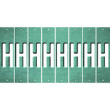 Mint Oil Rubbed Cut Fun Strips (Set of 8) I