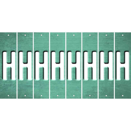 Mint Oil Rubbed Cut Fun Strips (Set of 8) I